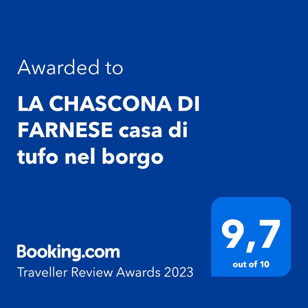 La Chascona Di Farnese Casa Di Tufo Nel Borgo公寓 外观 照片